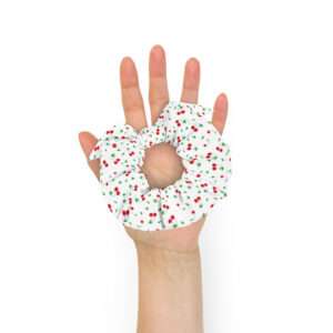 Cherries – Recycled Scrunchie