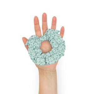 Green Spring – Recycled Scrunchie