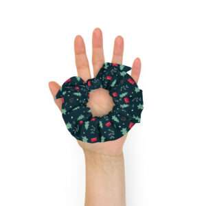 Christmas Delight – Recycled Scrunchie