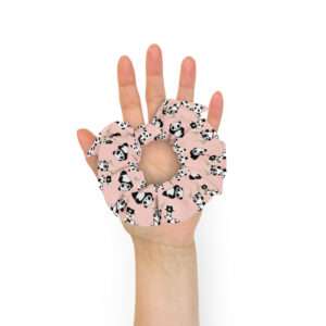 Panda Pals – Recycled Scrunchie