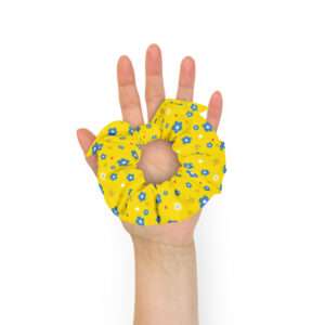 Swedish Spring – Recycled Scrunchie