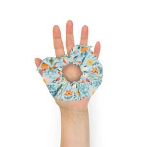 Spring Blossom – Recycled Scrunchie