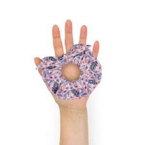 Floral Fantasy – Recycled Scrunchie