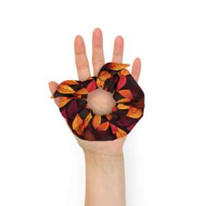 Autumn Garden – Recycled Scrunchie