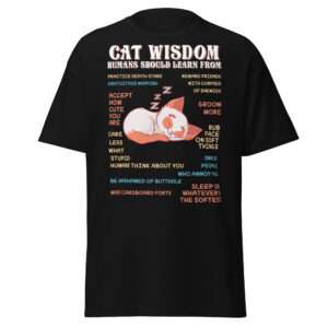 Cat Wisdom – Unisex classic tee