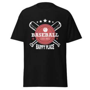 Baseball Happy Place – Unisex classic tee