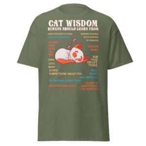 Cat Wisdom – Unisex classic tee