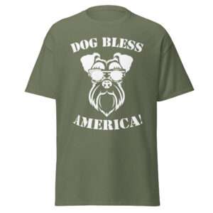 Dog Bless America – Unisex classic tee