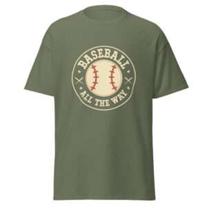 Baseball All the Way – Unisex classic tee