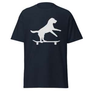 Skateboarding Dog – Unisex classic tee