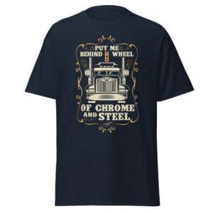 Wheel of Chrome and Steel – Unisex classic tee