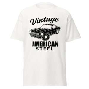 Vintage, American Steel – Unisex classic tee