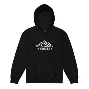 Adventure Awaits – Youth hoodie