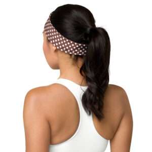 Polka Dots Brown – Headband