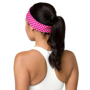 Polka Dots Pink – Headband