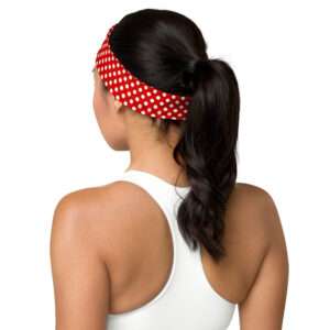 Polka Dots Red – Headband