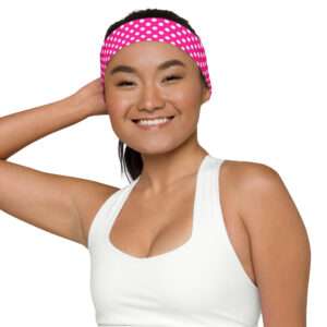 Polka Dots Pink – Headband