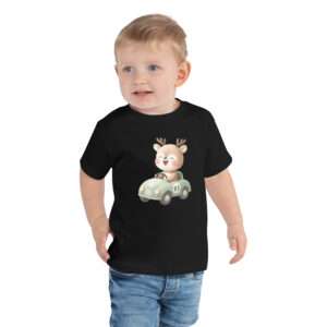 Deer racer – Toddler Short Sleeve Tee