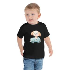 Dog Racer – Toddler Short Sleeve Tee