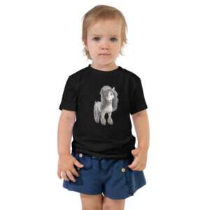 Nice Gray Horse – Toddler Short Sleeve Tee