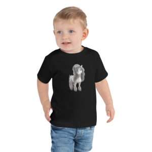 Nice Gray Horse – Toddler Short Sleeve Tee