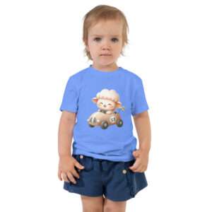 Sheep Racer – Toddler Short Sleeve Tee