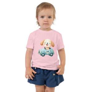 Dog Racer – Toddler Short Sleeve Tee