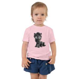 Black Pony – Toddler Short Sleeve Tee