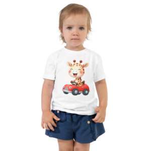 Girafferacer – Toddler Short Sleeve Tee