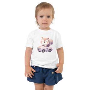 Squirrel Racer – Toddler Short Sleeve Tee