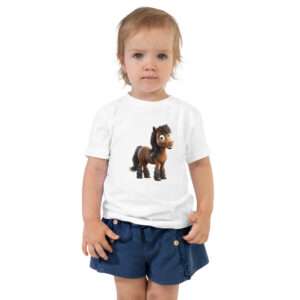 Funny Horse – Toddler Short Sleeve Tee