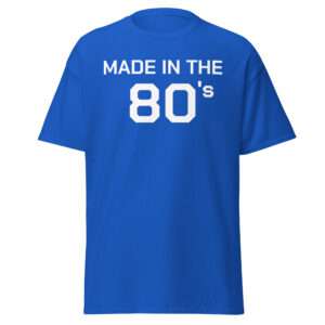 Made in the 80’s – Unisex classic tee