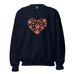 Love Dogs Heart – Unisex Sweatshirt