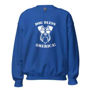 Dog Bless America – Unisex Sweatshirt