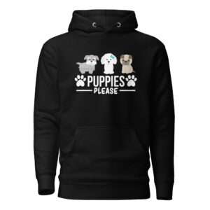 Puppies Please – Unisex Hoodie