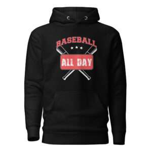 Baseball All Day – Unisex Hoodie