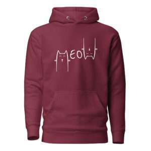 Meow – Unisex Hoodie