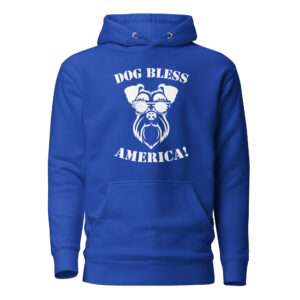 Dog Bless America – Unisex Hoodie