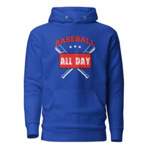 Baseball All Day – Unisex Hoodie